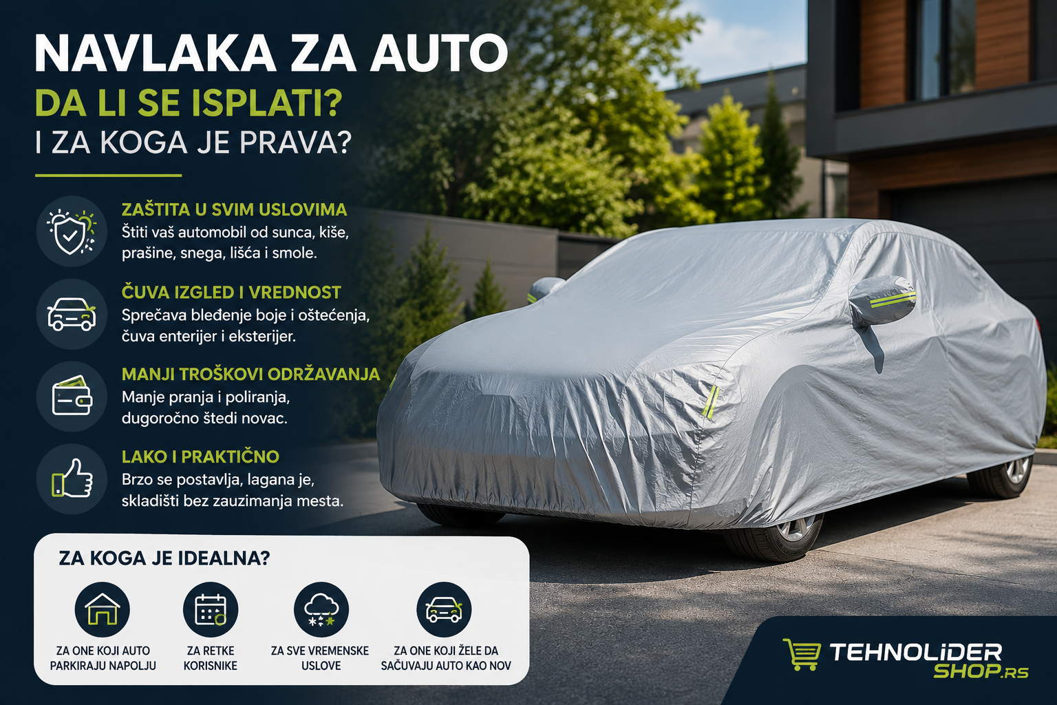 Navlaka za auto — da li se isplati i za koga je prava
