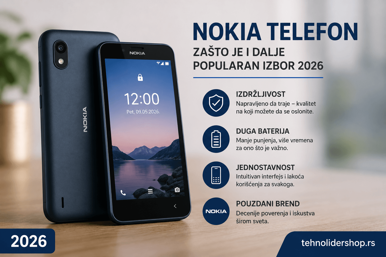 Nokia telefon — zašto je i dalje popularan izbor 2026