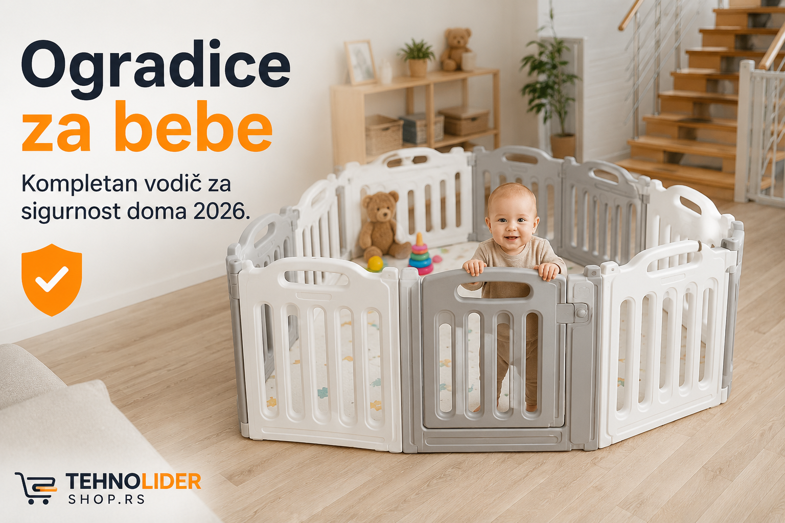 | Najbolja cena | TehnoliderShop Ogradice za bebe – kompletan vodič za sigurnost doma 2026.