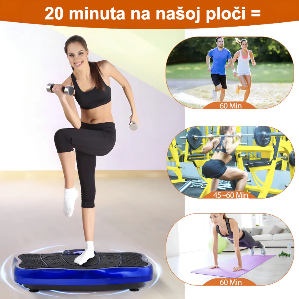 | Najbolja cena | TehnoliderShop Vibraciona Ploča za Vežbanje – Kompletan trening i masaža u vašem domu