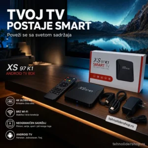 Android TV Box XS97-K1 4K – Smart Multimedia Uređaj 2GB/16GB