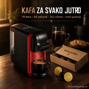 Aparat za Kafu 3u1 – Espreso, Dolce Gusto i Mlevena Kafa (AC-514K)