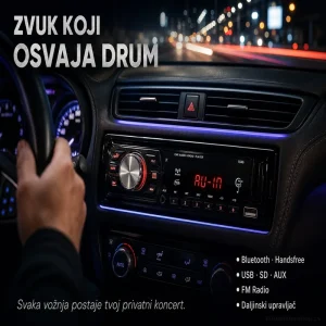 Auto radio usb/mp3/sd card bluetooth,Novi Model