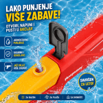 Vodena puška ajkula sa drugim uglom i bočnim pogledom