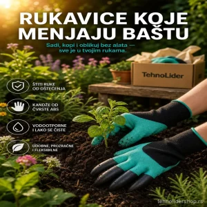 Baštenske RUKAVICE sa KANDŽAMA