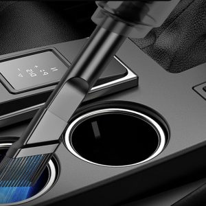 Bežični usisivač za auto sa detaljima dizajna i boje