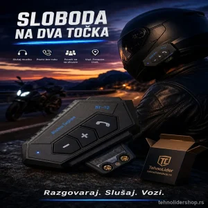 Bluetooth Slušalice za Motor – Handsfree Komunikacija i Muzika u Vožnji