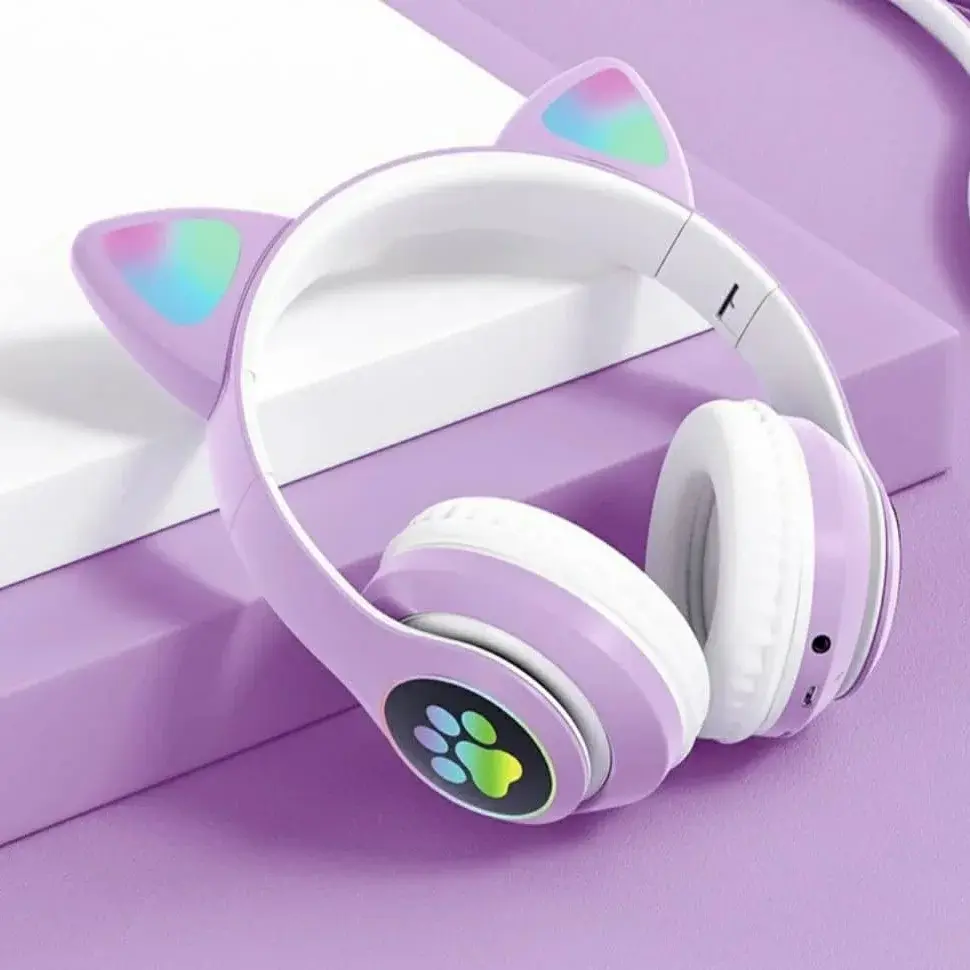 bluetooth slušalice mačje — pakovanje