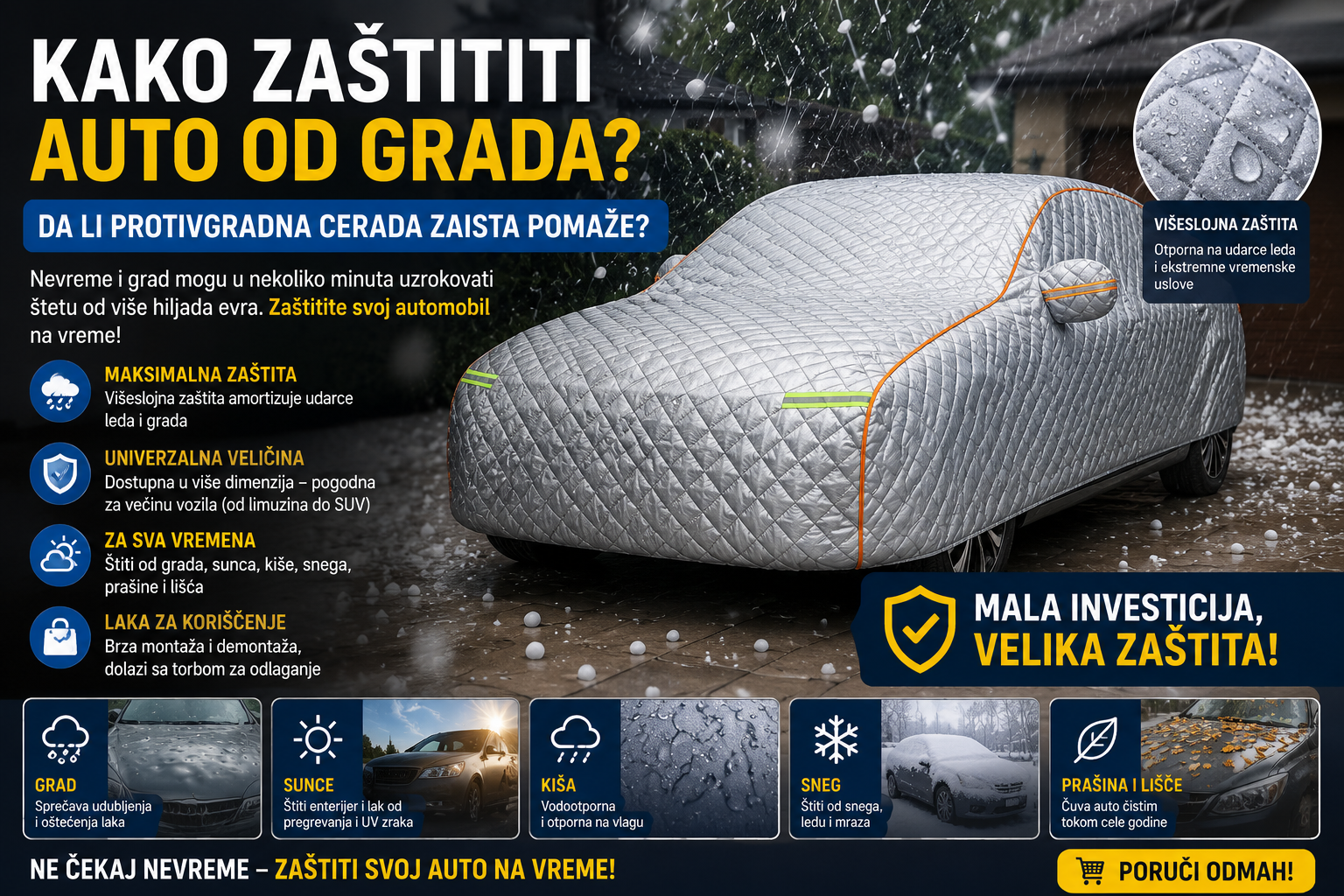 protivgradna cerada