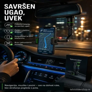 Držač mobilnog telefona za retrovizor