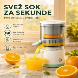 Električni sokovnik voća i povrća