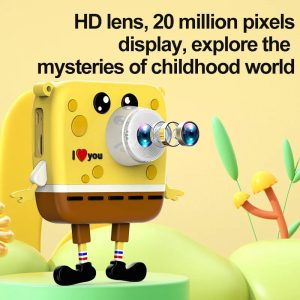 deciji fotoaparat Sunđer Bob - u upotrebi