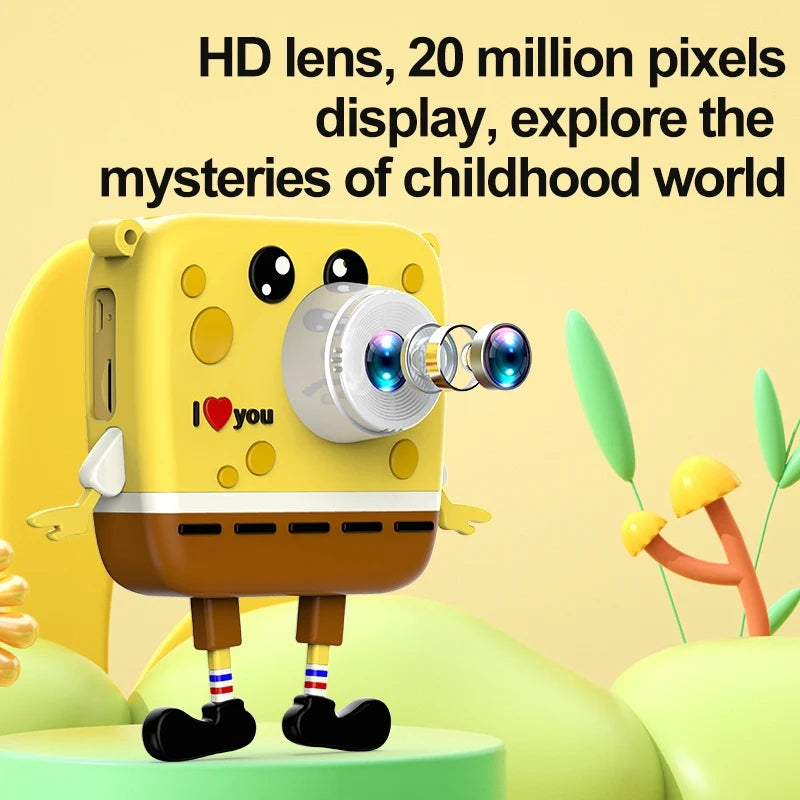 Fotoaparat kamera za decu Sunđer Bob fotoaparat kamera za decu Sunđer Bob — prednja strana