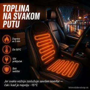 Grejac auto sedista 12v