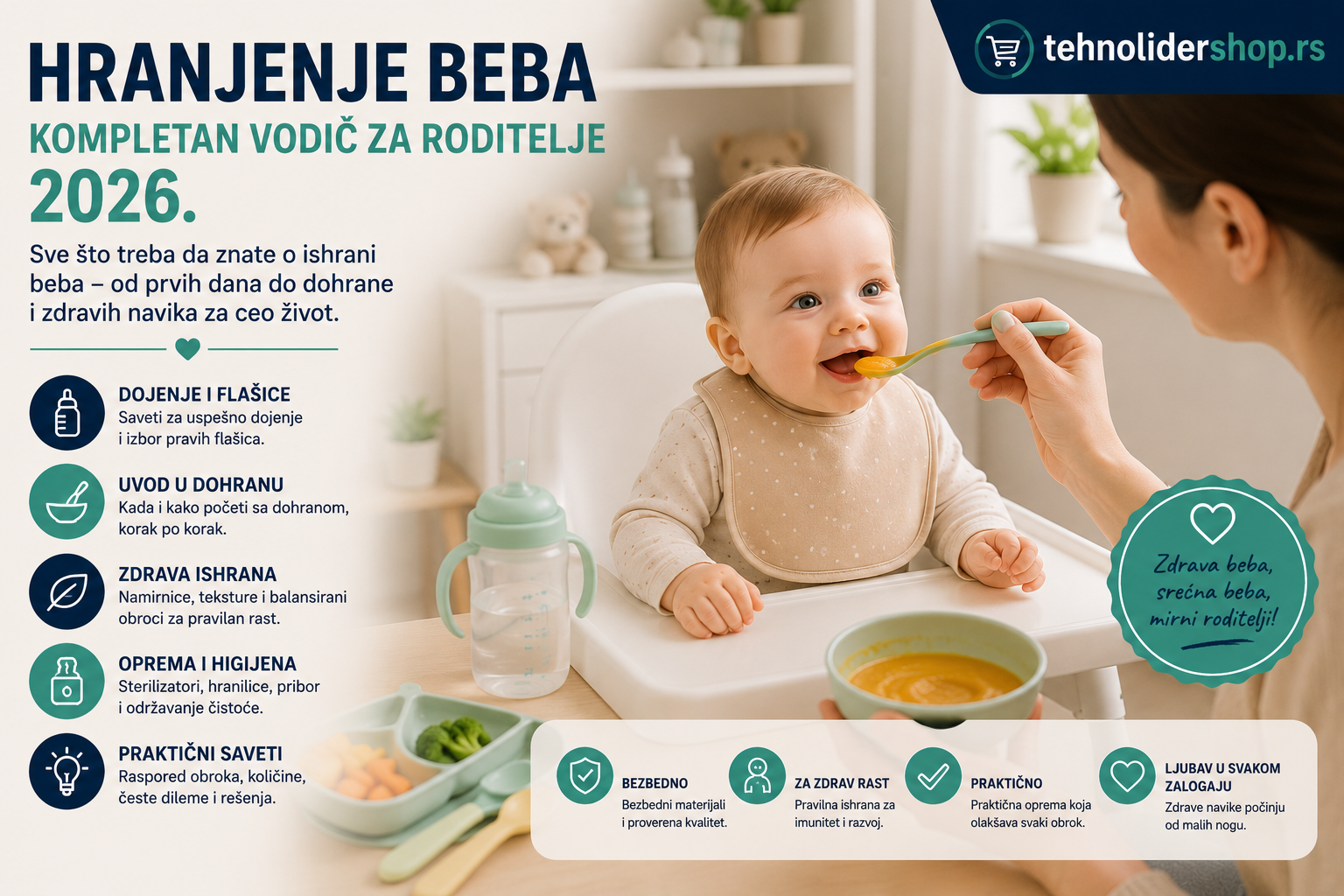 | Najbolja cena | TehnoliderShop hranjenje beba