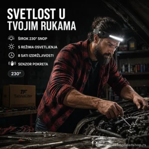 LED Lampa za Glavu sa Senzorom