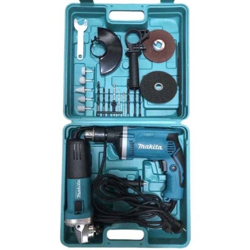 Elekticni set brusilica i bušilica set brusilica bušilica - detalji