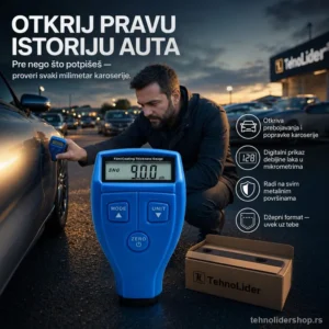 Merač Debljine Farbe – Digitalni Uređaj za Procenu Karoserije