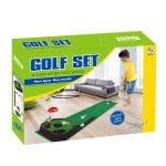 Mini golf set prikazan iz drugog ugla sa detaljima