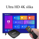 MX10 Android TV Box - pretvorite TV u Smart TV — prednja strana