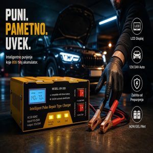 Automatski Punjač Akumulatora 12-24V