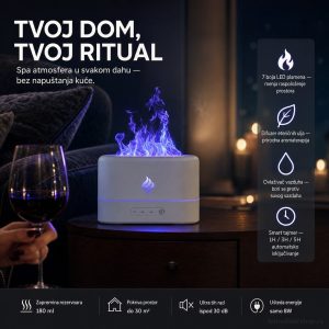 Osveživač vazduha sa efektom plamena