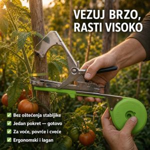 Vezačica Za Vezivanje Stabiljka Voća i Povrća – Makaze Tapetool