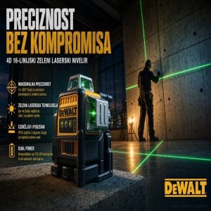 DeWalt laser nivelacija 4D 16 linija digitalni