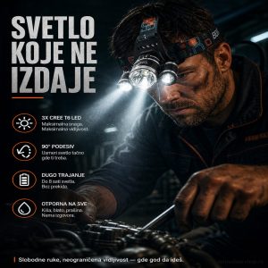 Led Lampa za glavu