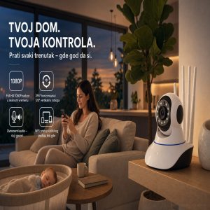 IP HD WIFI kamera 1080P sa audio funkcijom bezična