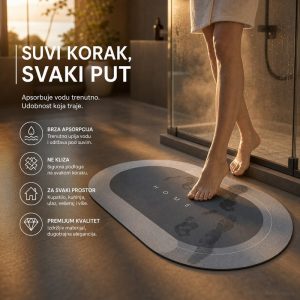 Upijajuća podloga za kupatilo (1 +1 GRATIS)