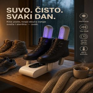 Aparat za sušenje i sterilizaciju obuće