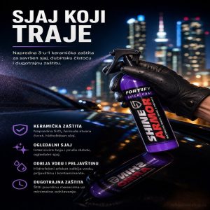 Sredstvo za poliranje vozila SHINE ARMOR
