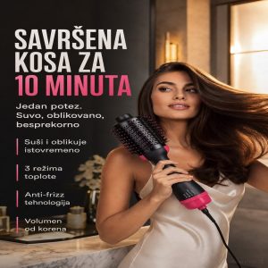 2 u 1 ČETKA za SUŠENJE i oblikovanje kose