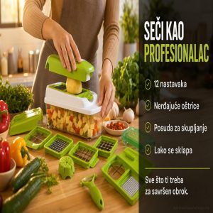Nicer Dicer Plus – Multipraktični super secko
