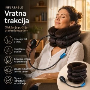 Troslojni jastuk na naduvavanje