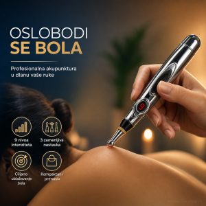 Massager Pen – Elektronska olovka za akupunkturu