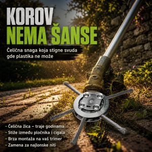 Žičana glava za uništavanje korova