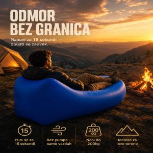 Lazy Bag – Vazdušna sofa na naduvavanje