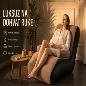 Fotelja lenjivac na naduvavanje