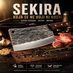 Japanska Satarica za Meso – Preciznost, Moć i Elegancija u Svakom Rezu