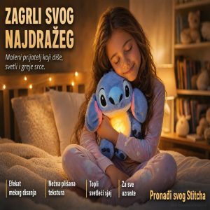 Plišani Stitch koji diše
