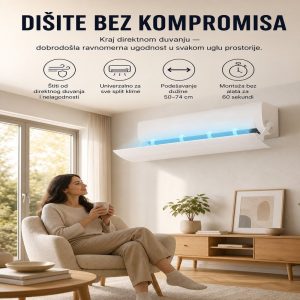 Univerzalni usmerivač vazduha za klime