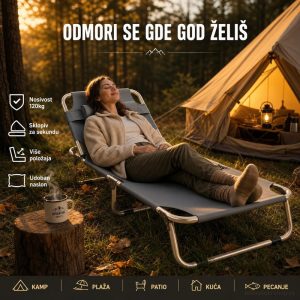 Sklopivi krevet – udobnost gde god da krenete