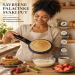 Električni tiganj za palačinke – savršene palačinke bez muke