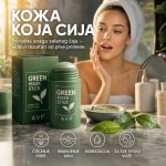 Organska maska od gline i zelenog caja 1+1 Gratis