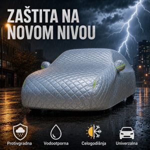 PROTIVGRADNA CERADA ZA AUTO – KOMPLETNA ZAŠTITA TOKOM CELE GODINE
