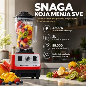 🥤 Blender Silver Crest 4500W – Snaga Koja Menja Sve