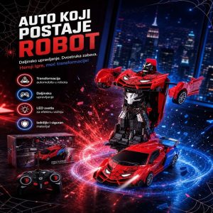 Spider-Man auto transformers robot daljinski upravljač