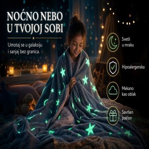 Magično svetleće ćebe